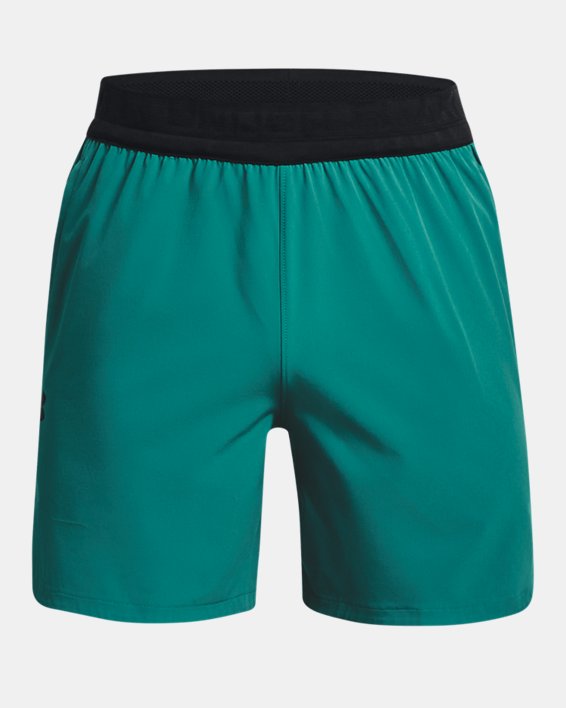 Men's UA Peak Woven Shorts, Green, pdpMainDesktop image number 8